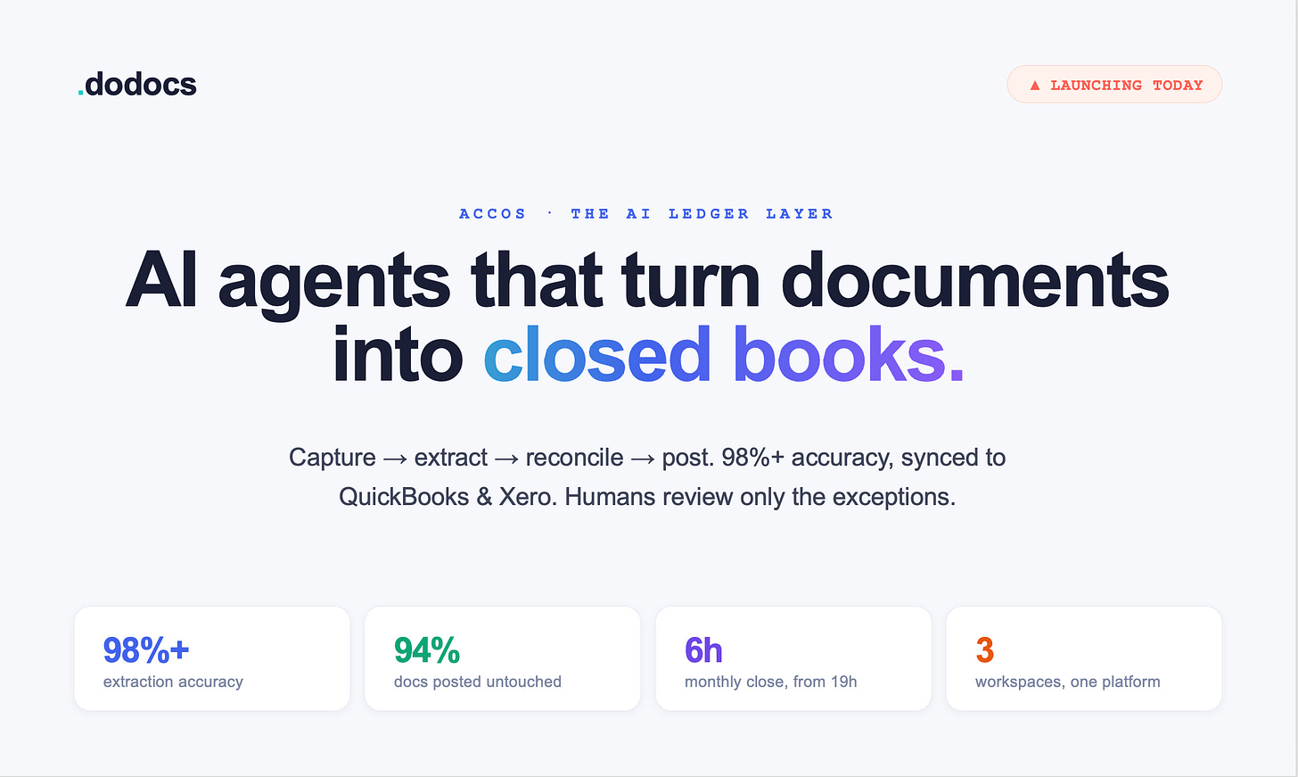 Books that close THEMSELVES! Accounting Operating System v2.0 released